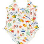 Old Navy NWOT Vacation Graphics One
Piece Swimsuit Size 2X Photo 0