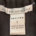 Peter Nygard PETAR NYGARD 100% silk skirt size 2P brand new with tag so beautiful skirt Photo 7