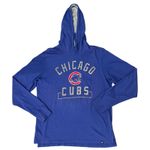 47 Brand Chicago Cubs Blue Red ‘ MLB Baseball Lightweight Hoodie size L Unisex Photo 0