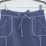 Gap  Blue T-Shirt Knit Mini Skirt with Raw Edge Detail Size XS Pull-on Mini Skirt Photo 1