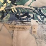 Soft Surroundings ‎ Floral Mini Skirt Medium Photo 3