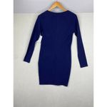 Athleta NWT  Navy Blue Enchanted Sweatshirt Dress-XXS Photo 3