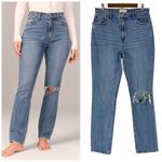 Abercrombie & Fitch Jeans 14L (32) 90s Slim Straight Curve Love Ultra High Rise Photo 1