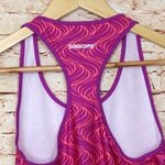 Saucony | Purple/Orange Wavy Racerback Tank Top Photo 3