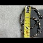 Massini  Silver Tone hoop earrings Photo 1