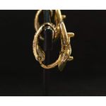 Christian Dior  small gold and crystal clip earrings Photo 3