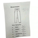 89th & Madison Women's M Geometric Print Blue Dress Pants Casual Size M Photo 12