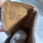 Matiko Lucinda Womens Silver Pointed Chunky Block Heel Boots Size 39 Glam Party Photo 6