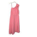 Reiss NWT  Delilah Strappy One Shoulder Pink Dress size 0 Photo 2