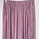 NWT Samsoe Pleated Uma midi skirt Mauve Shadow size XL Photo 2