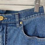 Vintage Escada Sport Logo Patch Jeans Sz 6 Medium Wash Blue Photo 5