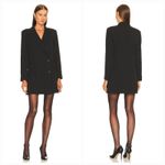 LPA  Double Breasted Blazer Dress in Black XS Photo 1