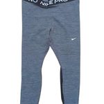 Nike $50 Pro NWT Plus 2X Gray Black Dri-Fit Full length leggings Photo 0