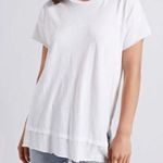 Current/Elliott (2 Shirts)  High Low Layered Shirts in White and Gray Photo 1