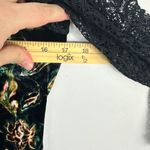 Bebop  Velvet Floral Lace Dress Women M Fairy Grunge Goth Cottagecore‎ Academia Photo 3