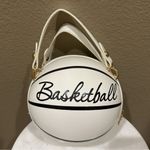 Mini Basketball Purse White Photo 2