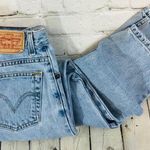 Levi’s Vintage Levis 550 High Rise Tapered Stone Wash Wedgie Mom Jeans Photo 0