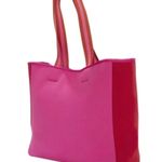 Summersalt NWT Neoprene Beach Tote in Pink/Red Photo 5