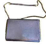 Chelsea28 Blue Metallic Crossbody Photo 0