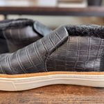 Toms Tom’s Paxton Black Croc Embossed Sneaker size 10 Photo 8