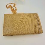 Sondra Roberts  Gold Metallic clutch Photo 4