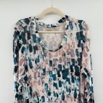 LOGO By Lori Goldstein LOGO Lori Goldstein Abstract Print Tunic Top XL Long Sleeve Photo 2