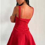 Motel Audra Mini Dress In Red - Small Photo 2