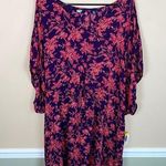 NWT Lands’ End Women’s Floral Print Beach Swim Resortwear Cover Photo 0