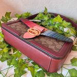 Coach  GEORGIE SHOULDER BAG SIGNATURE CANVAS-RAINBOW LINEAR QUILTING C1530 Photo 7