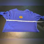 Vans Purple Crop Top with long sleeves. Size M Photo 7