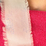 Vanity Fair Vintage Fleece Robe Housecoat Size M Bright Pink Nylon Blend Quilted Photo 7