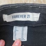 Forever 21 Y2K High Rise Faded Black Skinny Jeans Women’s 29 Stretch Distressed Grunge Goth Photo 7