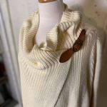 #326 POLO RALPH LAUREN Oversized Drape Cardigan White Size undefined Photo 4