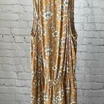 American Eagle  Yellow Floral Halter Romper Size Medium Photo 0