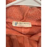 Free People  Movement Kangaroo Pocket Drawstring Hoodie Orange Women's Size XS Photo 4