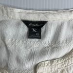 Eddie Bauer Womens Long Sleeve White Button Up Blouse Office Formal Casual Sz XS Photo 1