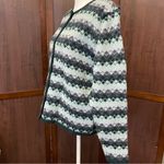 Karen Scott Vintage  Pure Wool Fair‎ Isle Cardigan Sweater Large Photo 2
