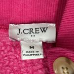 J. Crew Shirt Women Medium Pink Mockneck Sweatshirt Casual Comfy Cozy Loungewear Photo 4