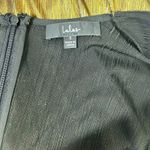 Lulus Lulu’s Metallic Gold Party Dress Small Semi Sheer Faux Wrap Night Out Photo 9