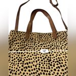 Madewell The medium transport printed calf hair Tote Bag Photo 6