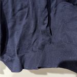 Brooks Brothers Sweater Mens L‎ Dark Blue Long Sleeve Sweater Supima Cotton V Q Size L Photo 2