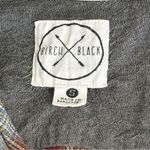 Red Plaid Flannel Long Sleeve Button Down Birch Black Small Photo 10