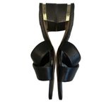 Vince Camuto VP-Jestela Leather Sandals w/Gold Trim on Heel, Sz 7.5 Photo 9