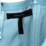 BCBGMAXAZRIA Amber Pearl Blue Floral Strapless Silk Maxi Dress Women’s US 4 Photo 4