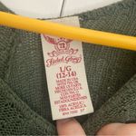Faded Glory Vintage  Womens Knit Sweater L Hunter Green Light Weight 100% Acrylic Photo 4