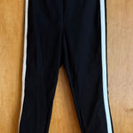 Rag and Bone  Women's Black Side Stripe Ankle Pants Trousers‎ Size 10 Photo 0