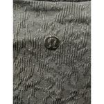 Lululemon Rest Less Pullover Black Textured Long Sleeve Crewneck Top Size XXXS Photo 7