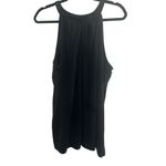 Torrid ✨ Black Cupro Knit High Twist Keyhole High Neck Sz 1 Tank✨ Photo 5