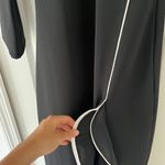 ZARA Black Ruffled Dress Photo 2