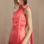 Sachin + Babi Kayla Halter Maxi Gown Coral Size 10 Photo 2